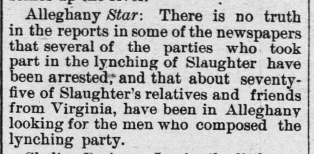 Alleghany Star &mdash; no truth in reports of arrests